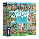 Juego de Mesa de Cities en Inglés para 2 a 4 Jugadores