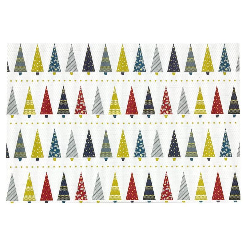 Set de 4 Individuales Diseño Arboles 30 x 45 Cm
