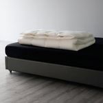 Inserto para Duvet Queen 90% Pluma Firmeza Media de 215 x 235 cm Color Blanco