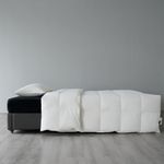 Inserto para Duvet Queen 90% Pluma Firmeza Media de 215 x 235 cm Color Blanco