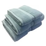 Toalla de Manos de Algodón para Baño 41 x 76 cm Color Celeste