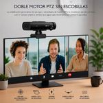 Cámara Web Spiegel Ultra HD 4K con Seguimiento Inteligente Color Negro