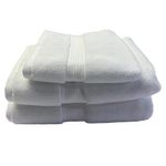 Toalla de Playa de Algodón Absorbente para Piscina de 90 x 150 cm Color Blanco