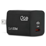 Cargador de Pared USB-C de 33W con Tecnología GaN y Power Delivery Color Negro