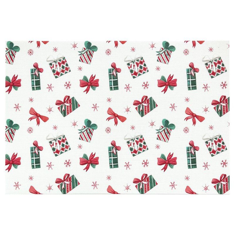 Set de 4 Individuales Diseño Regalos 30 x 45 Cm