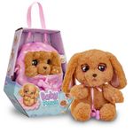 Peluche Interactivo Baby Paws Cocker de 24 cm con Chupete y Bolsita de Transporte