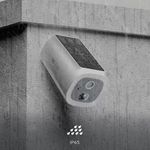 Cámara Inteligente Solar con Wi-Fi para Exterior 2K QHD con Panel Integrado