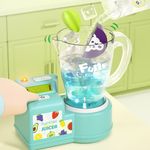 Set de Licuadora de Jugos Color Change con Estación y Accesorios