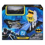 Set de Juego con Batimóvil y Rampa de Lanzamiento para Acción y Velocidad