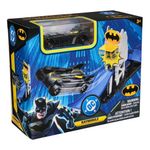 Set de Juego con Batimóvil y Rampa de Lanzamiento para Acción y Velocidad