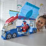 Set Patrulla Lanza y Rescate con Luces, Sonidos, Figura y Vehículo