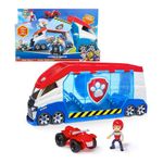 Set Patrulla Lanza y Rescate con Luces, Sonidos, Figura y Vehículo