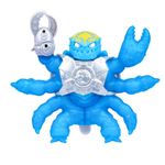 Figura Stretchy Escorpión de Batalla con 2 Modos de Ataque Azul