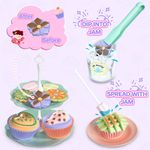 Set de Té Color Change con Tetera, Postres y Accesorios para Servir