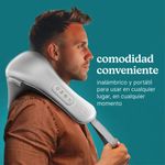 Masajeador de Cuello y Hombros Portátil con Calor y Amasado Profundo