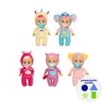 Muñeca Cry Babies Tiny Cuddles Day Care con Chupete - Presentación Surtida