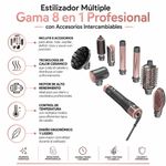 Estilizador Múltiple Gama 8 en 1 Profesional con Accesorios Intercambiables