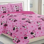 Set de Cubrecama Disney Minnie Twin con Color Rosado de 3 Piezas