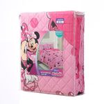 Set de Cubrecama Disney Minnie Twin con Color Rosado de 3 Piezas