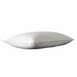 Almohada de Plumas King Firmeza Suave de 50 x 95 cm Color Blanco