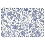 Set de 4 Individuales Diseño Flores 30 x 45 Cm