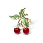 Set de 4 Anillos para Servilleta Diseño Muerdagos
