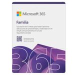 Microsoft 365 Familia Licencia Digital de 12 Meses para Hasta 6 Usuarios