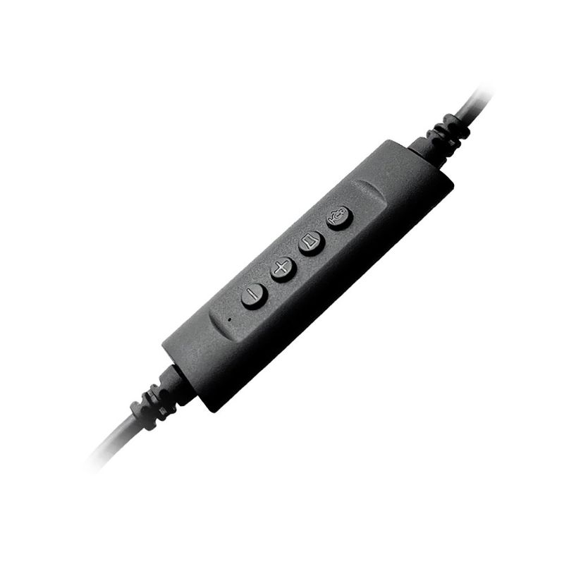 Audífonos con Micrófono KlearCom USB Estéreo Color Negro