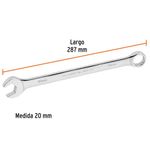 Llave Combinada Extralarga de 20 x 287 Mm