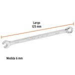 Llave Combinada Extralarga de 6 x 125 Mm