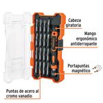 Desarmador Precisión con 16 Pzas Intercambiables