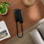 Teléfono Alámbrico de Góndola para Mesa o Pared Color Negro
