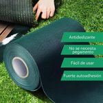 Cinta Adhesiva para Unión de Césped Artificial de 15 cm x 4 Metros Color Verde