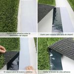 Cinta Adhesiva para Unión de Césped Artificial de 15 cm x 4 Metros Color Verde