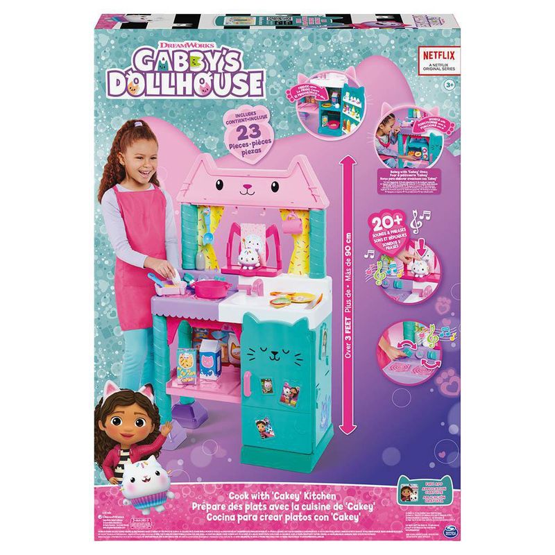 Cocina Para Crear Platos Con Cakey - Gabby`s Doll House