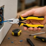 Pinza para Electricista Mango Comfort Grip de 7 Plg