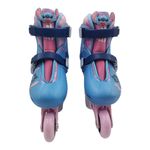 Patines en Línea Disney Stitch 2 en 1 Ajustables Talla 35-38 Color Azul y Rosado
