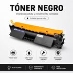 Cartucho de Tóner NKT Compatible HP CF230A y Canon CRG051 Negro