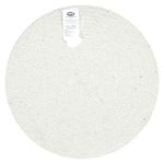 Individual Redondo de Poliéster Verano para Mesa de 38 cm "Hello Summer" Azul Marino