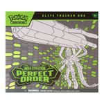 Pokémon Cartas Coleccionables Mega Evolution Perfect Order Elite Trainer Box en Inglés con 9 Sobres