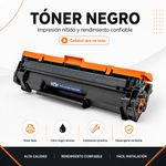 Cartucho de Tóner NKT Compatible HP CF244X y CF248X Negro