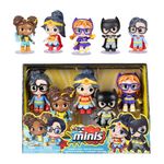 Set de Figuras DC Minis con Superhéroes Chicas para Colección