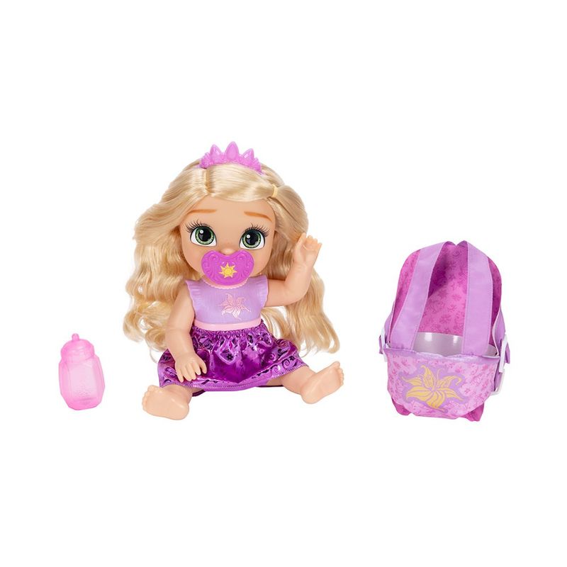 Muñeca Bebé Disney Princess con Portabebé y Accesorios - Presentación Surtida
