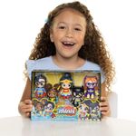 Set de Figuras DC Minis con Superhéroes Chicas para Colección