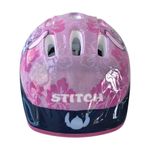 Set de Protección Disney Stitch Angel con Casco y Rodilleras Ajustables Color Rosado