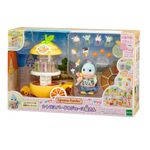 Sylvanian Families Puesto de Jugos Aves Cítricas con Figura y Accesorios