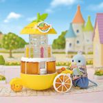 Sylvanian Families Puesto de Jugos Aves Cítricas con Figura y Accesorios