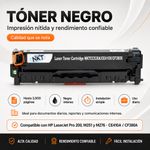 Cartucho de Tóner NKT Compatible HP CE410A y CF380A Negro 3,500 Páginas