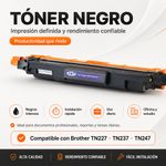 Cartucho de Tóner NKT Compatible Brother TN760/TN2420/TN2445/TN2450 Negro 3,000 Páginas