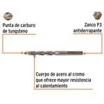 Broca para Concreto 5/16 x 4 plg